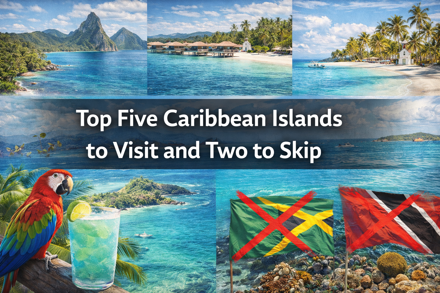 Top Five Caribbean Islands to Visit and Two to Skip