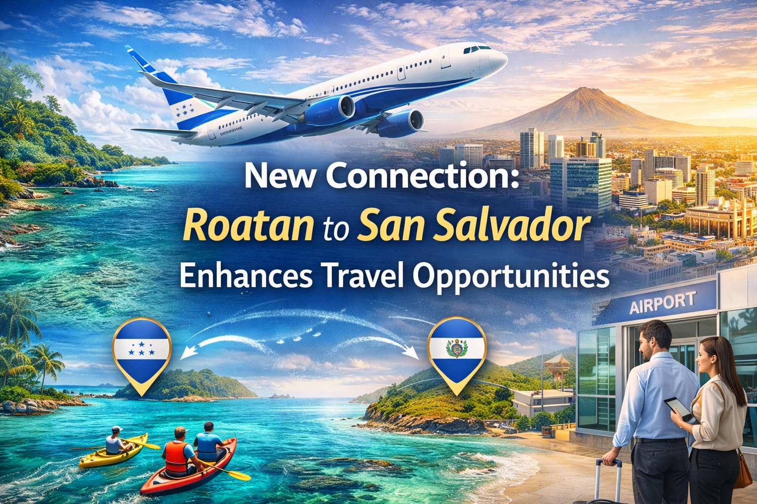 New Connection: Roatan to San Salvador Enhances Travel Opportunities