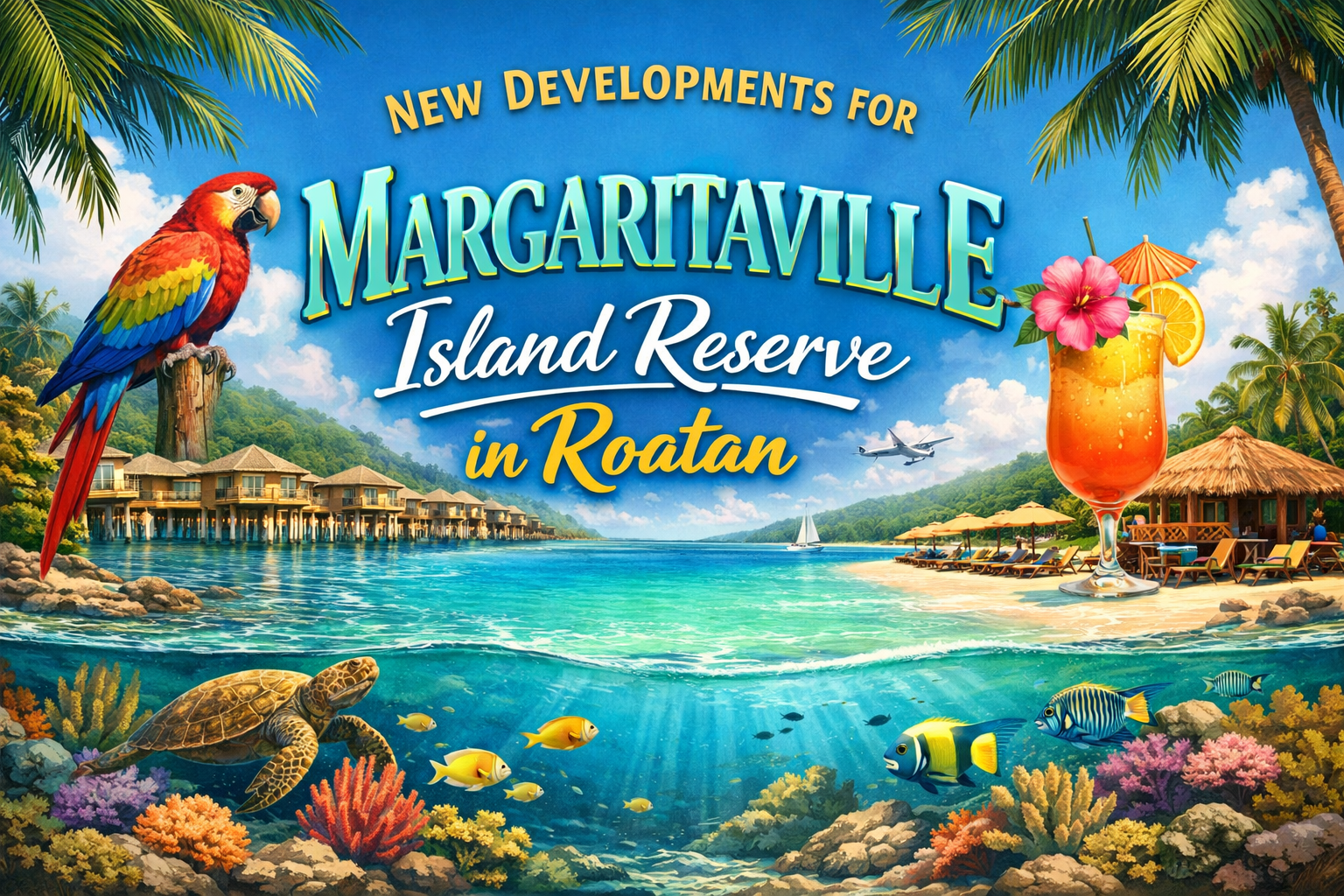New Developments for Margaritaville Island Reserve in Roatan