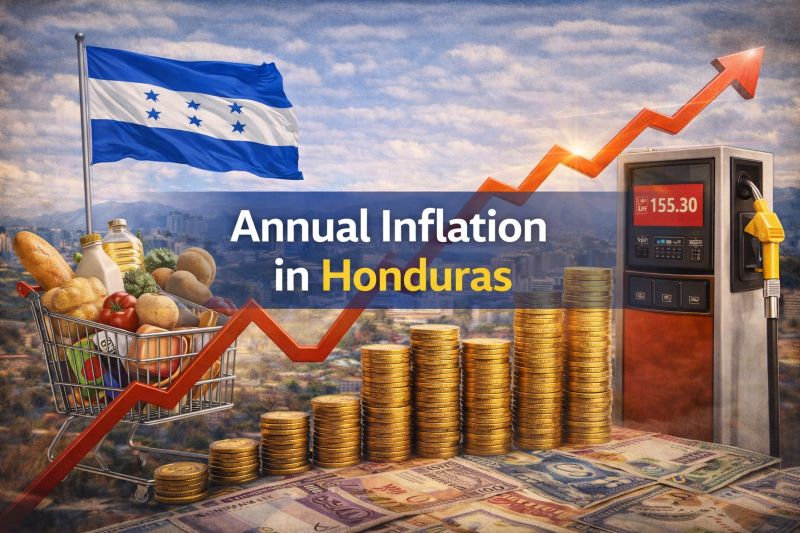 annual inflation in Honduras