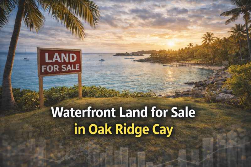 Waterfront Land for Sale in Oak Ridge Cay