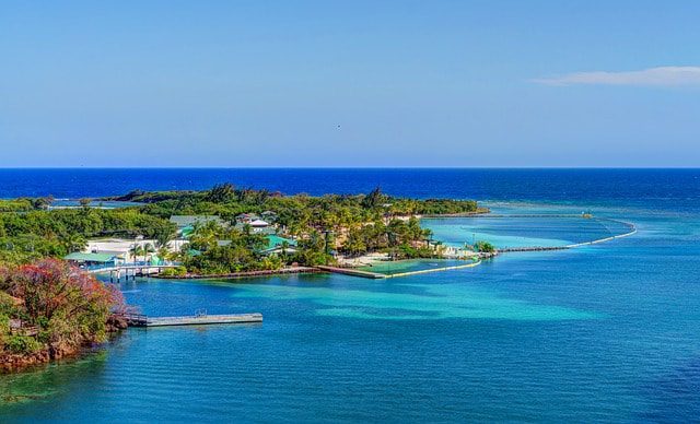 Punta Gorda Roatan Honduras Caribbean coastal area