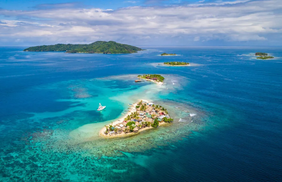 Jose Santos Guardiola East End Roatan Honduras coastal landscape