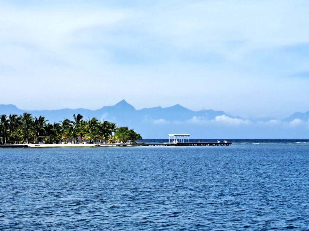 Utila Town East Harbour Honduras