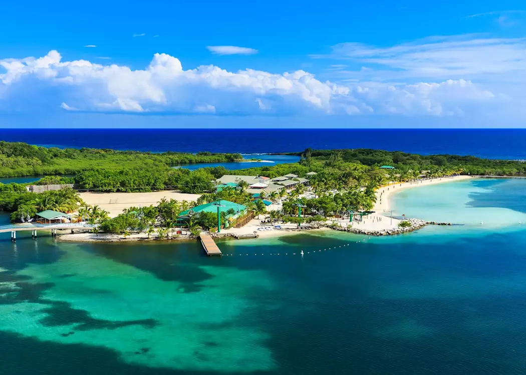 Caribbean Honduras Bay Islands coastal landscape